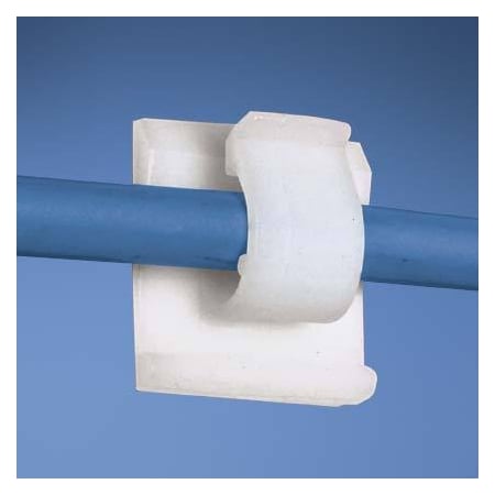 Panduit .38 X 1.0 X 1.0 ADHESIVEBACKED CORD CLIP NYLON 6/6, PK 1000 ACC38-A-M
